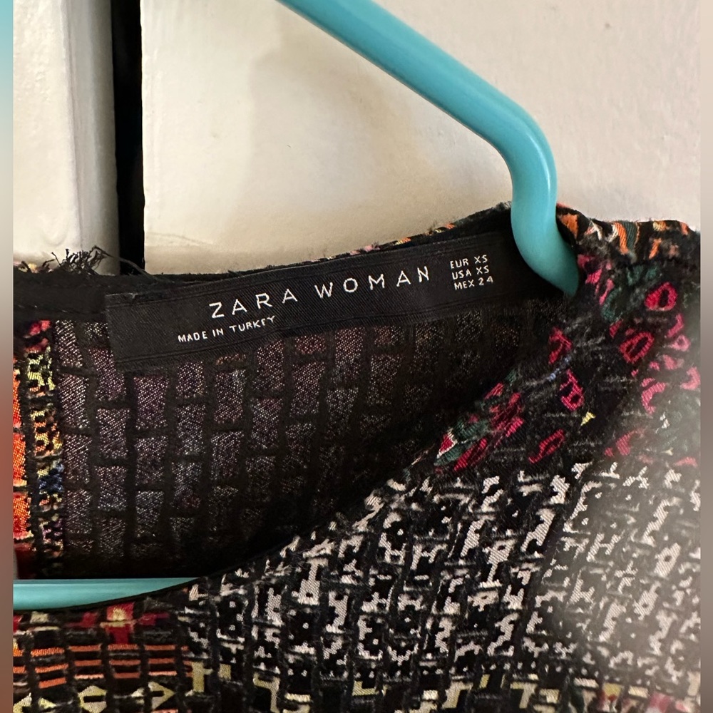 ZARA Patchwork Dress - Picture 4 of 5